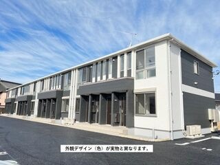 写真:黒岩新築アパートの外観