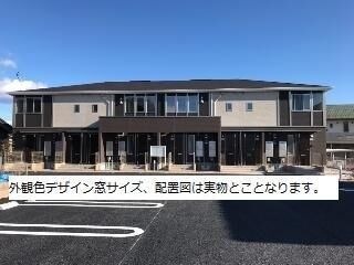 写真:松戸市西馬橋相川町 アパート新築工事の外観
