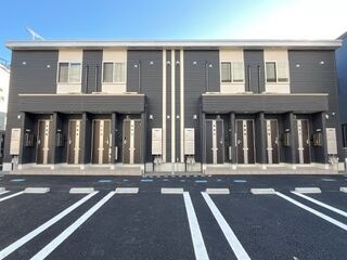 写真:(仮)高宮北アパート新築工事の外観