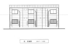 越谷市宮本町 アパートⅣ期新築工事の外観