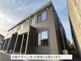袋原1丁目アパート新築工事の外観