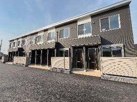 下野市下石橋新築アパートの外観