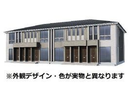 岡崎市六名東町新築アパート(西側) メゾン・ド・ソレイユの外観