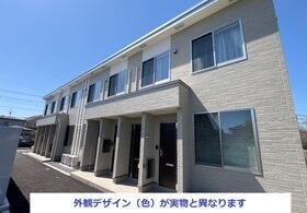 仮)富久山福原町裏新築アパートの外観