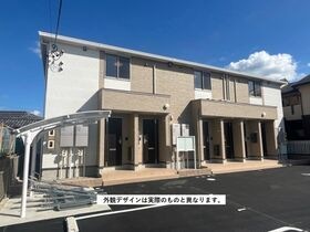 森合新築アパートB棟の外観