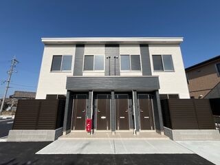 写真:岡崎市戸崎町字屋敷 アパートⅡ期新築工事の外観