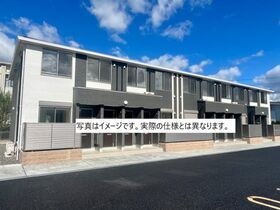 長久手市岩作東中新築アパートの外観