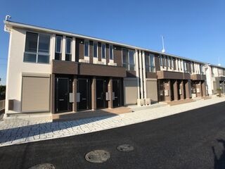 写真:仮)夜臼6丁目新築アパートの外観