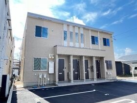 富山市黒崎新築アパートの外観