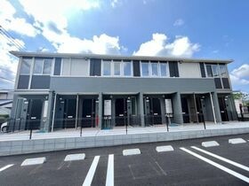 久留米白山町アパート新築工事の外観