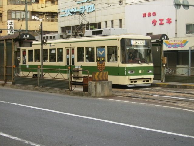 写真：市電（土橋）