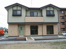 多賀台ヒルズアパートの外観