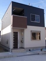 エアリアル善進　Ｆ棟の外観