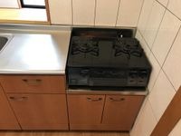 ガスコンロ設置済