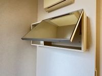 トイレ扉付き収納