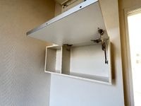 トイレ扉付き収納