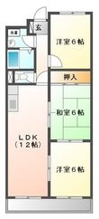 写真：ホステリア3階の間取図