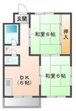日の出マンションの間取図