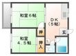 穂積ハイツの間取図