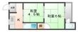 写真:豊中市服部寿町2丁目 2階203の間取図