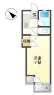 岸本コーポBの間取図