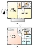 ハイム１５８メゾネットの間取図