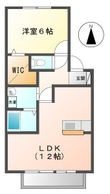 フラッツ清風の間取図