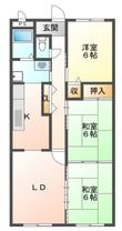 長浜市高月町井口の間取図