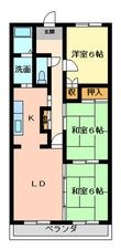 長浜市高月町井口の間取図