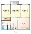 長浜市朝日町の間取図