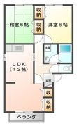 長浜市勝町の間取図