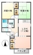 長浜市勝町の間取図