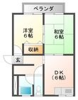 米原市下多良の間取図