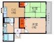 米原市下多良の間取図