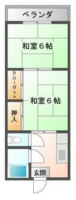 長浜市神照町の間取図