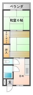 長浜市神照町の間取図