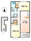 長浜市南田附町の間取図