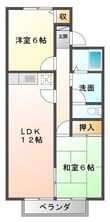 米原市中多良２丁目の間取図
