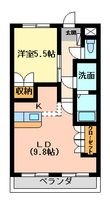 米原市宇賀野の間取図