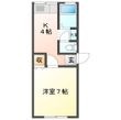 長浜市内保町の間取図
