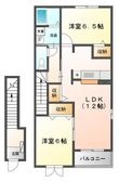 長浜市内保町の間取図