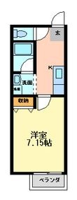 写真：長浜市朝日町1階の間取図