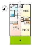 米原市村居田の間取図