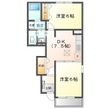 米原市宇賀野の間取図