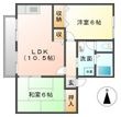 米原市下多良の間取図