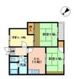 米原市下多良１丁目の間取図