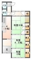 長浜市宮前町の間取図