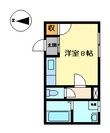 長浜市朝日町の間取図