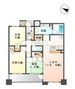 長浜市大宮町の間取図