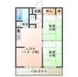 長浜市高田町の間取図